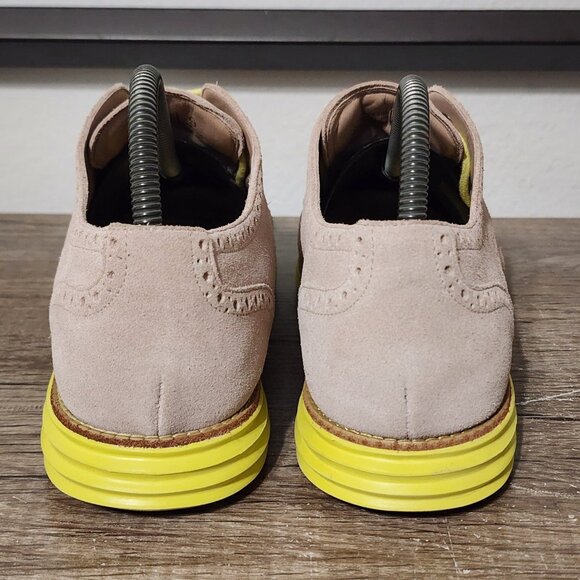 Cole Haan Lunargrand Wingtip Oxford Women’s Shoes Size 9 Brown/Yellow - Picture 4 of 9